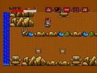 une photo d'Ã©cran de Aztec Adventure sur Sega Master System